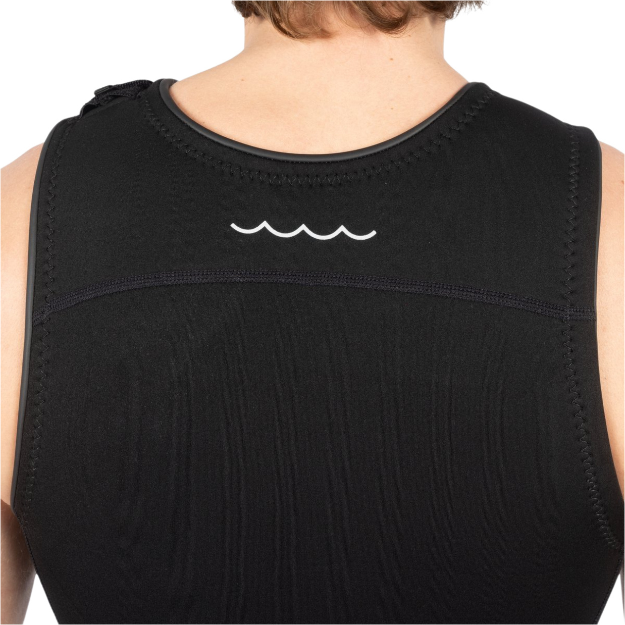 2025 Gul Mens Response 3/2mm Flatlock Short John Wetsuit RE5304-B9 - Black